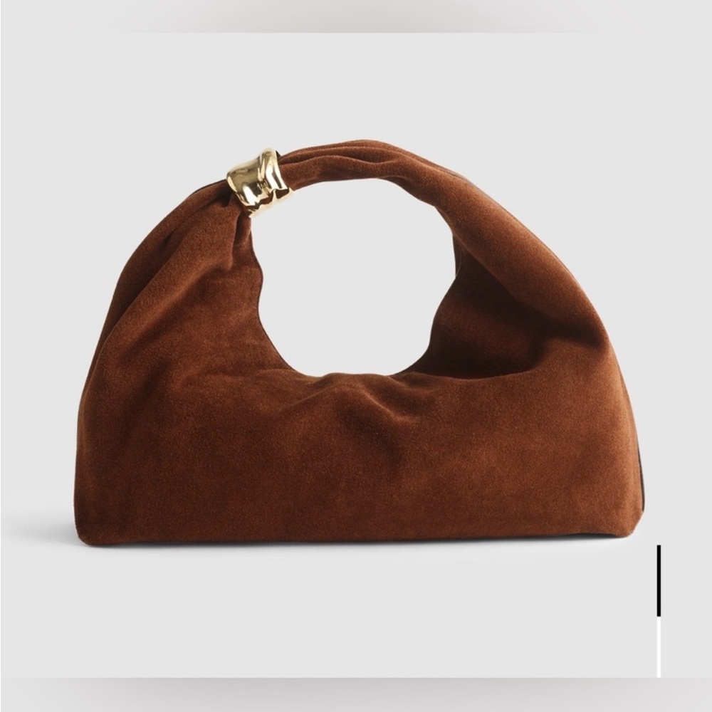 Madewell The Mini Ring Pouch in Suede